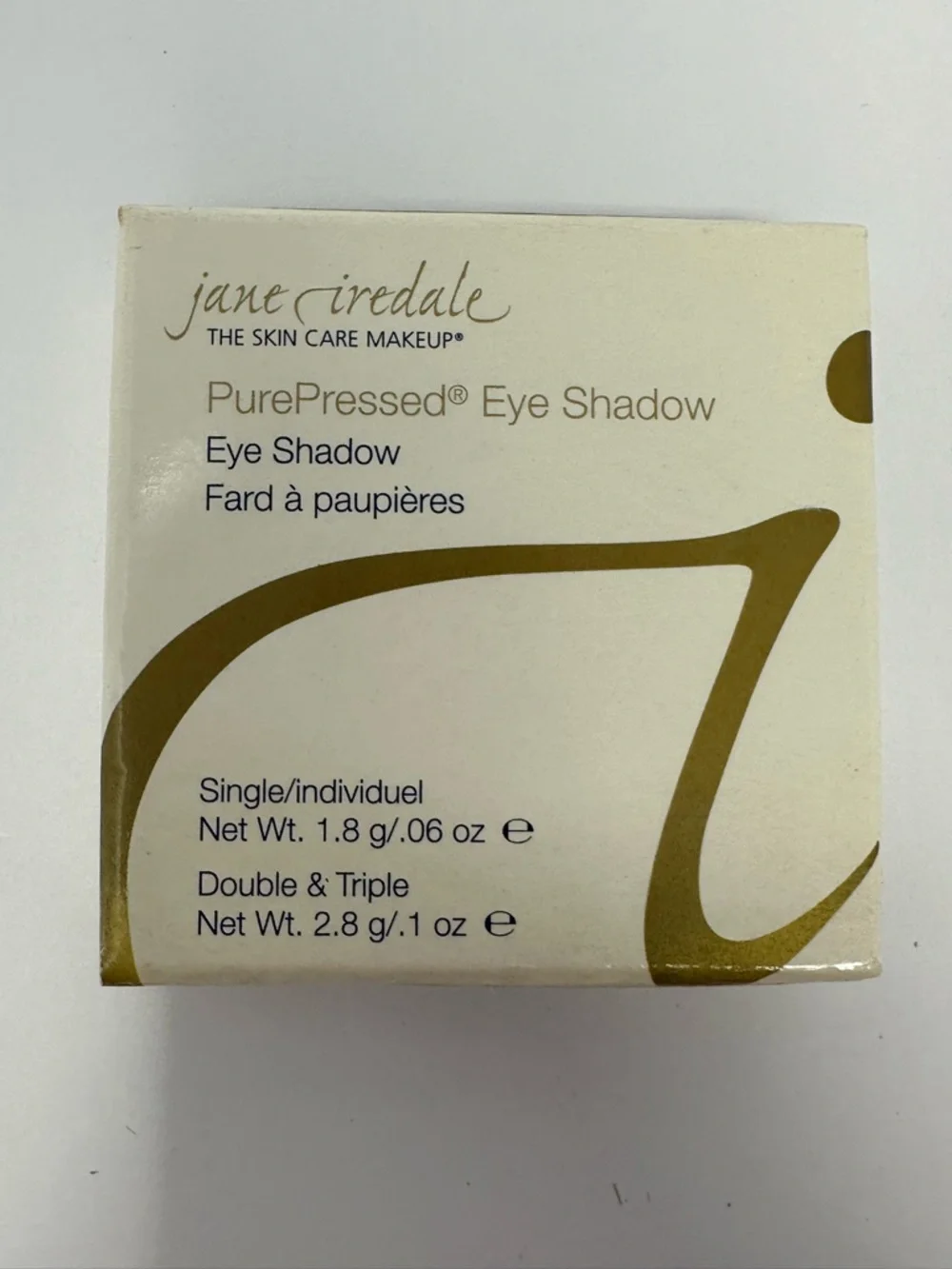 NEW!! Jane Iredale PurePressed Eye Shadow Brown Sugar A4